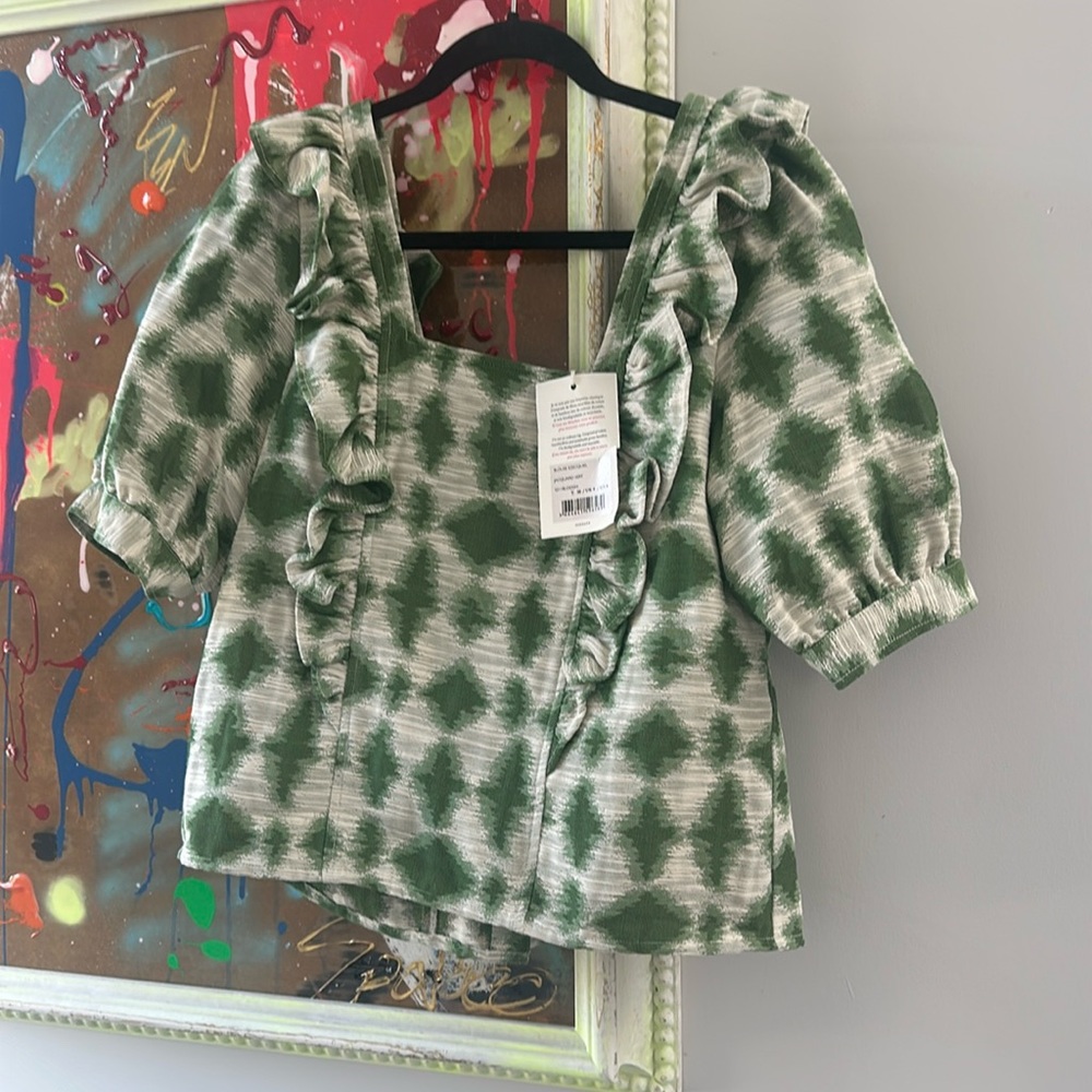 Brand New With Tags Ezecquiel Sezane Blouse